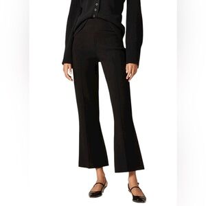 J. Crew Delaney Kickout Sweater Pant For Women NWT XS Classic Black